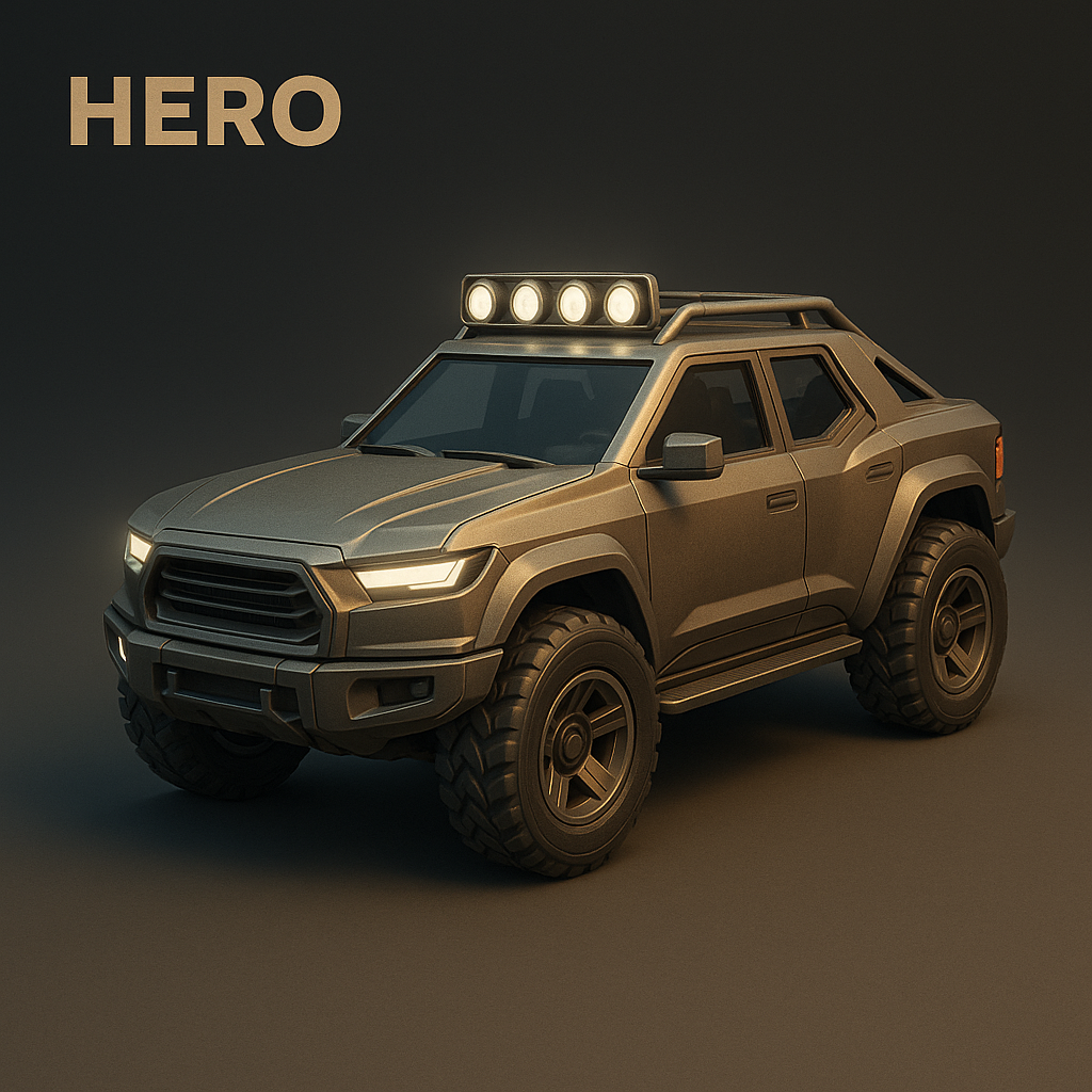 Off-road hero truck